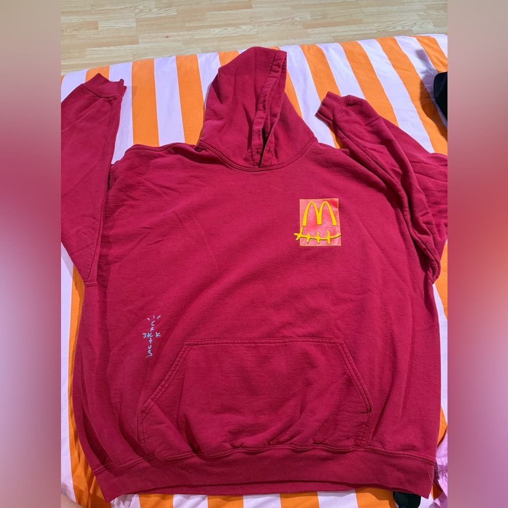 Cactus Jack Travis Scott McDonalds collab hoodie